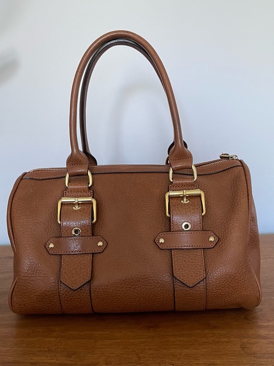 Longchamp Handbags - Longchamp x Kate Moss Gloucester Small Cognac Leather Satchel
